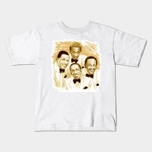 Modern Jazz Quartet - An illustration by Paul Cemmick Kids T-Shirt